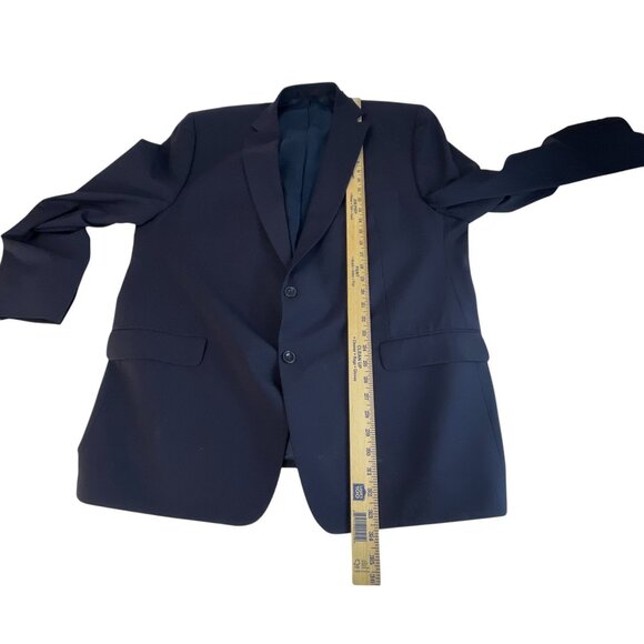 Michael Kors Blazer Jacket 50L Mens Black Wool Blend Business Career - Picture 8 of 9